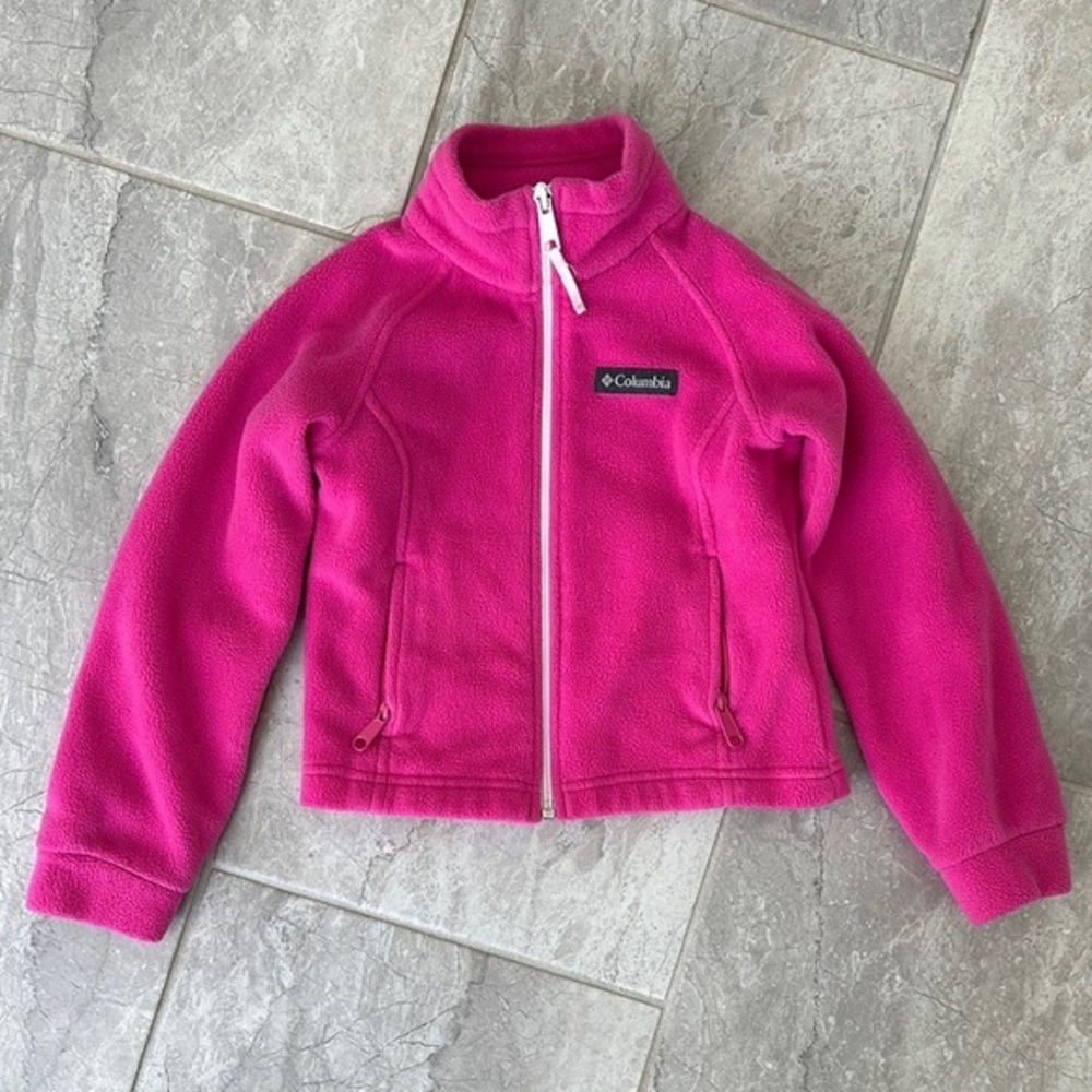 Columbia Kids Pink Fleece Sweater